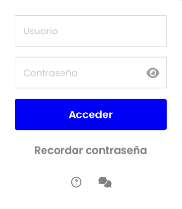Formulario de acceso OnePlay Casino